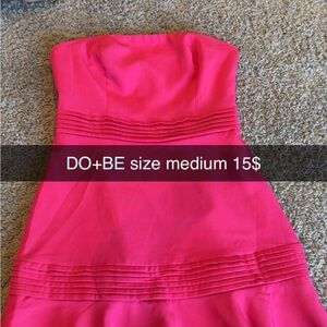 DO+BE Pink Mini Dress